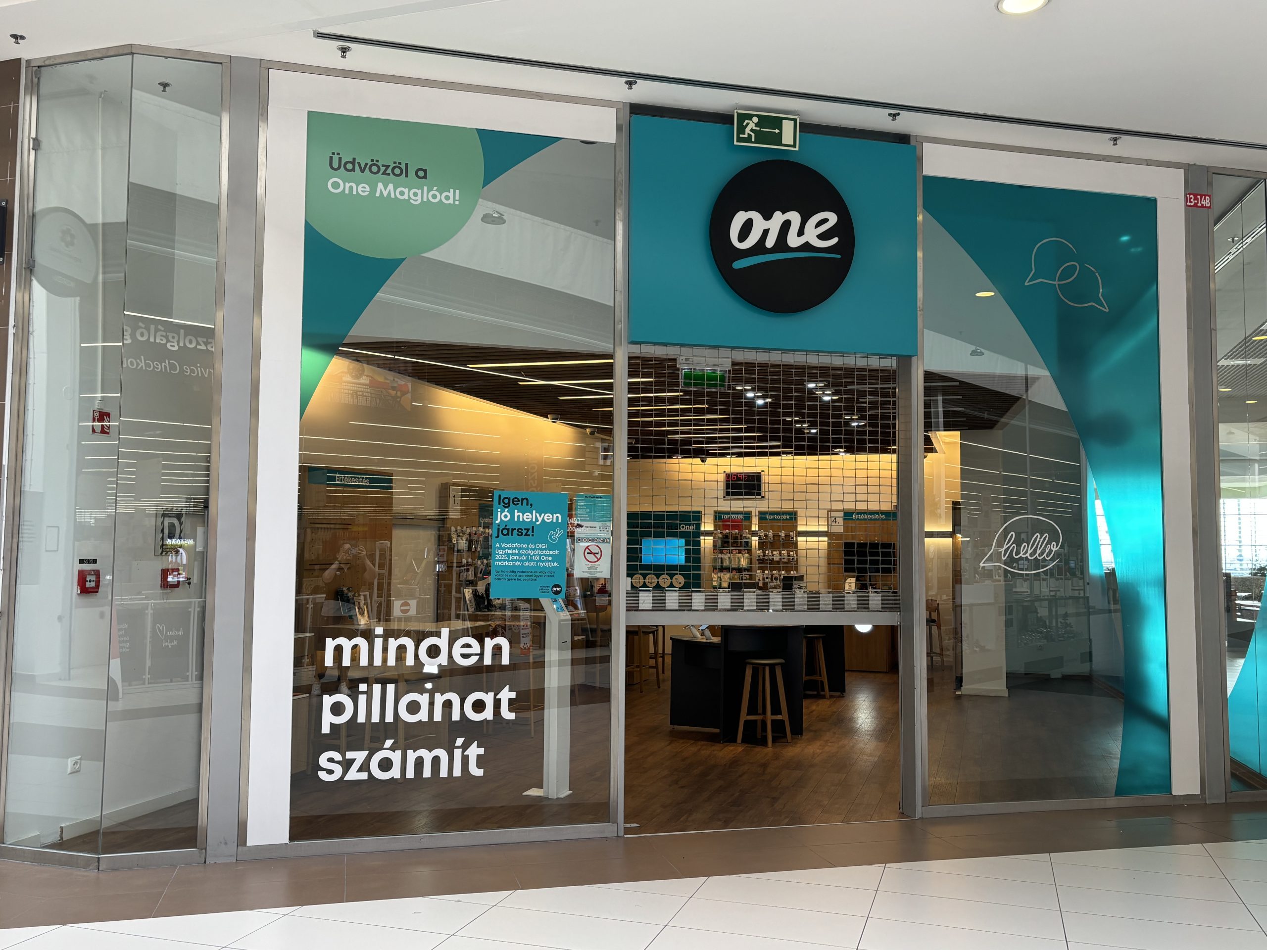 One