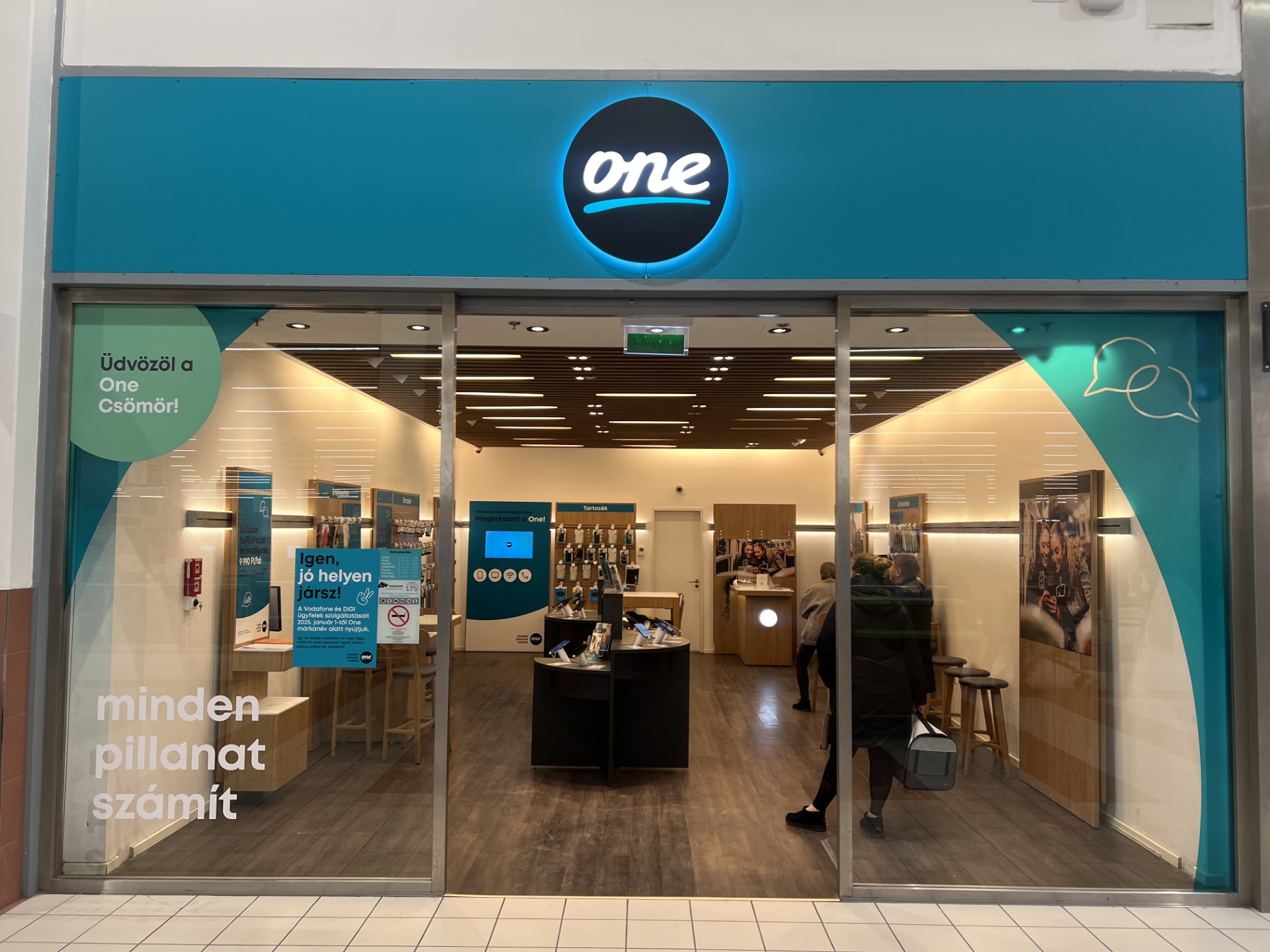One